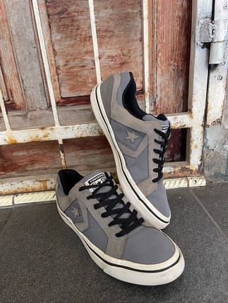 Converse All Star El Distrito OX Gray Sneakers Mens 13 Low T