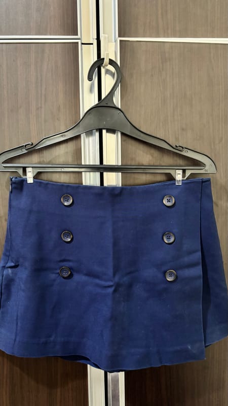 Stradivarius Navy Skort, foto 3