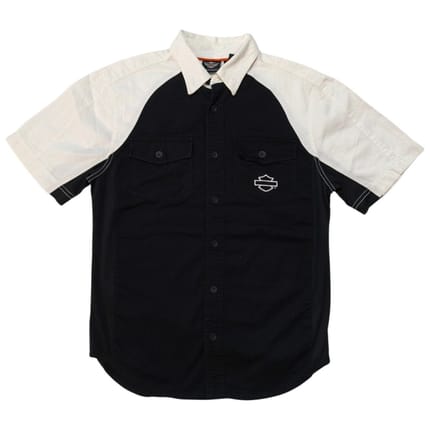 Harley-Davidson Men's Performance Vented Contrast Woven Shir