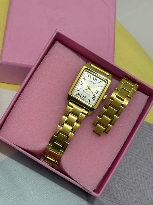 Casio Tank Stainless Gold, foto 2