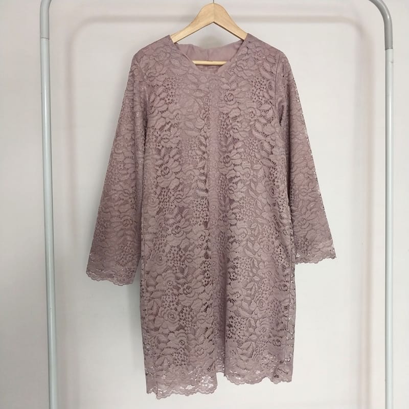 Kebaya Ungu Glitter Lillac, foto 2