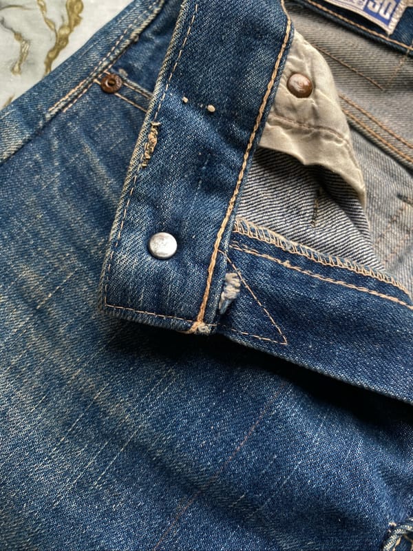 Archive Vtg 60's EDWIN Selvedge Scovill Zip 🇺🇸, foto 7