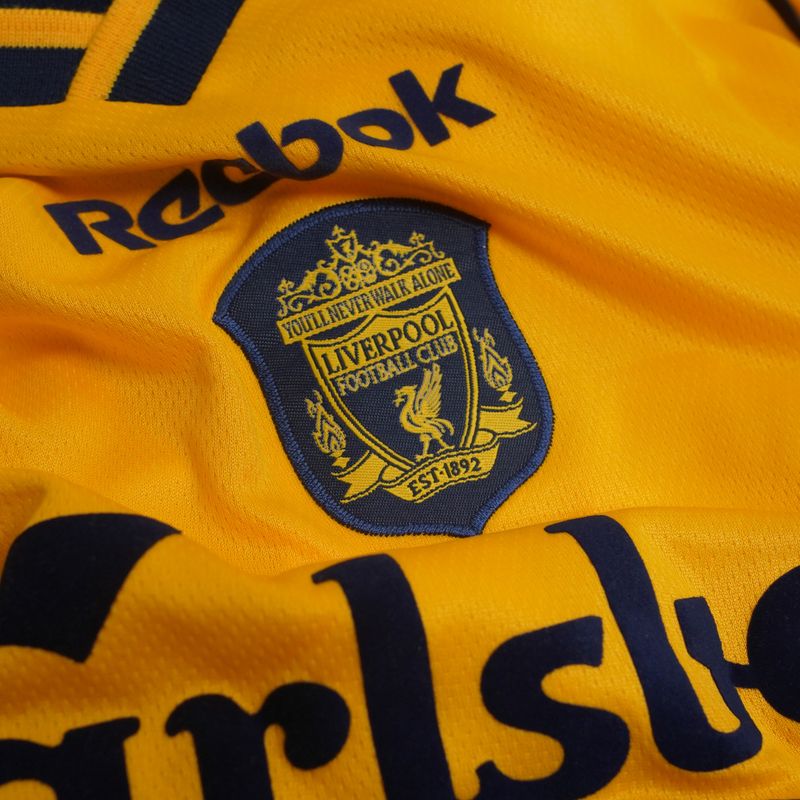 Reebok Vintage Jersey Pria navy yellow, foto 5