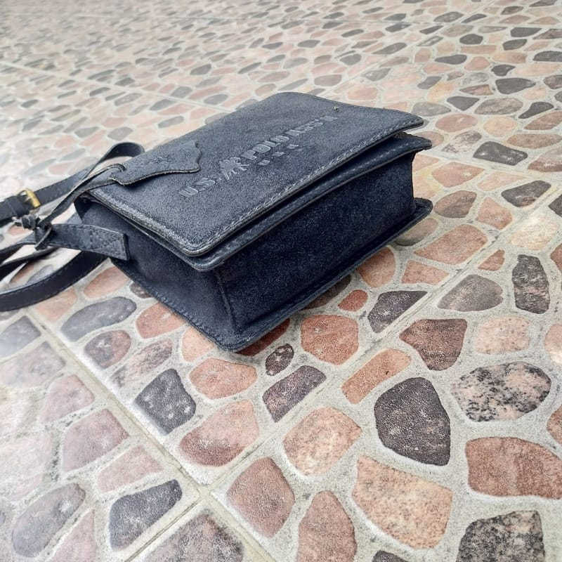 Tas selempang US POLO ASS'N leather, foto 4