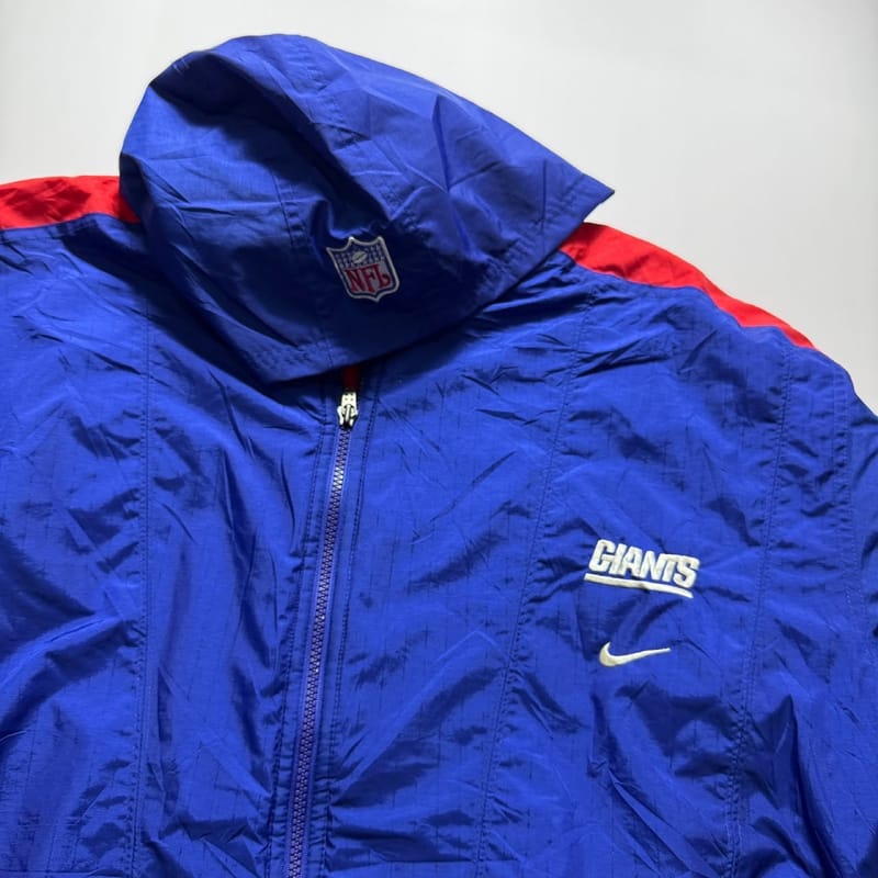 Vintage puffer jacket nike nfl NY Giants starter logo7, foto 5