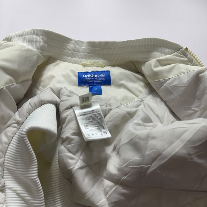 Bomber jaket RARE Adidas logo padded patch trefoil, foto 7