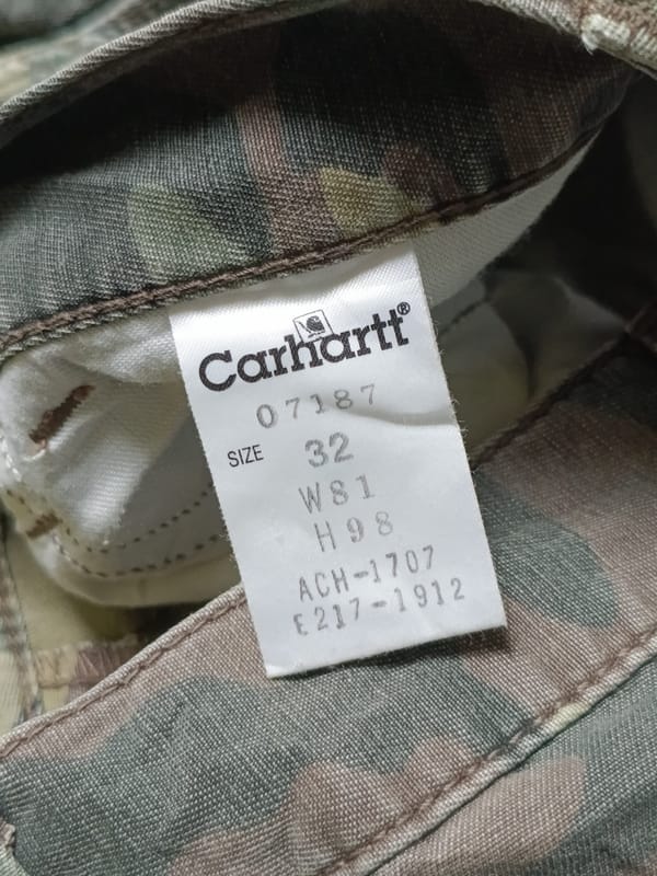 Carhartt Camouflage Carpenter Shortpants, foto 5