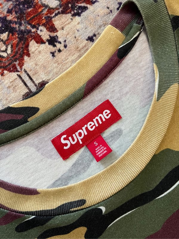 SUPREME camo t shirt, foto 2
