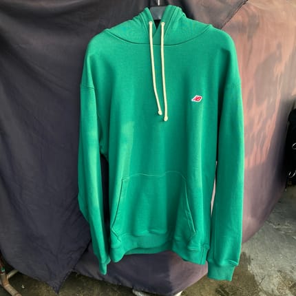 New balance made in usa green hoodie