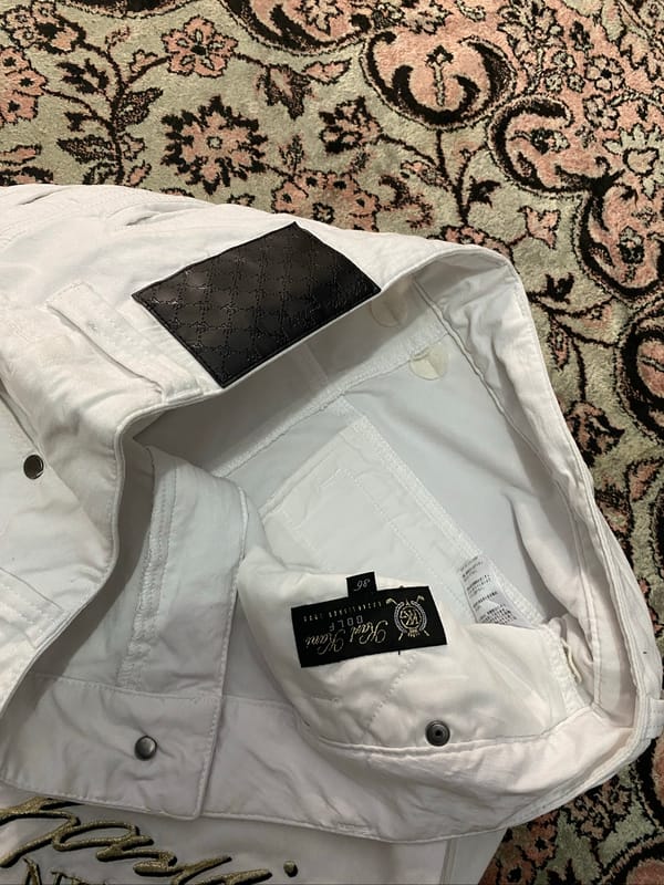Karl Kani Golf White Jorts, foto 3