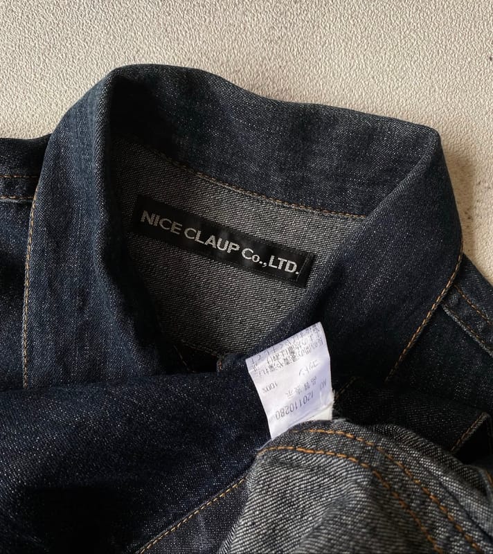 NICE CLAUP TYPE l UNISEX TRUCKER DENIM JACKET, foto 6