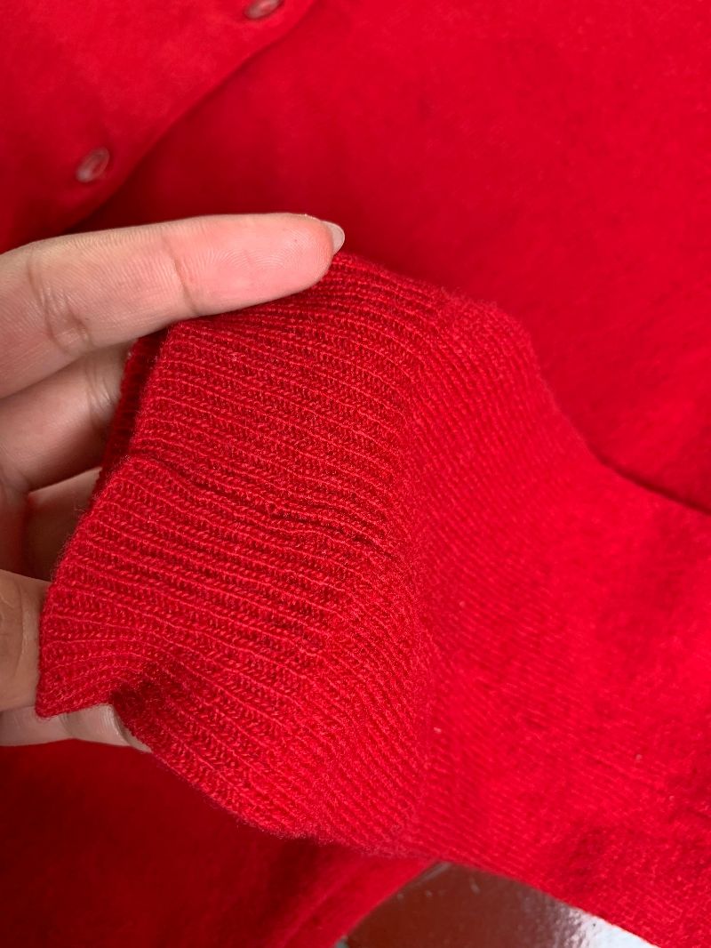 Minimalist Blazer Wanita red, foto 3
