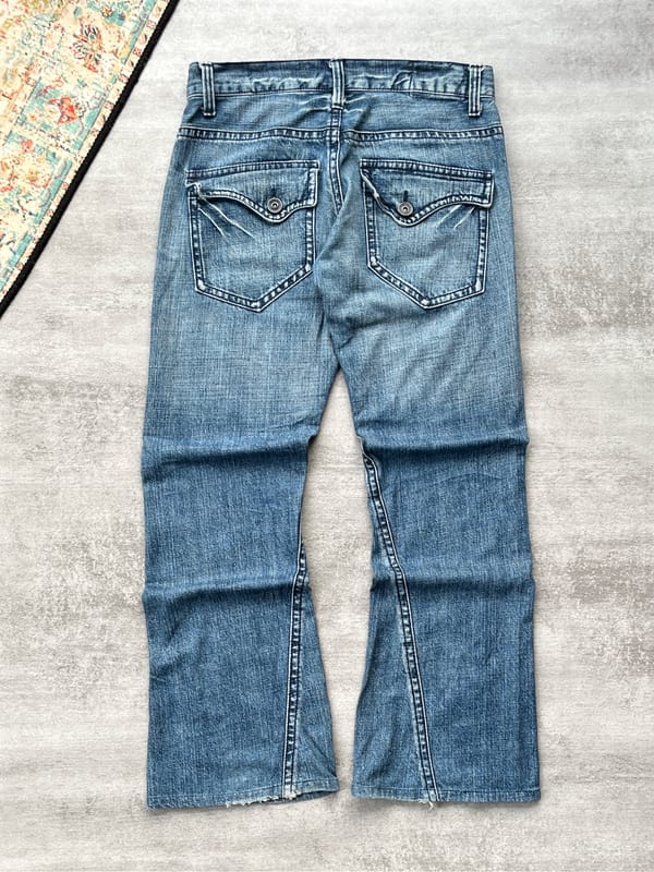 Bootcut Fading Blue Jeans, foto 5