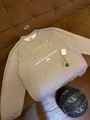 Nike Vintage Y2K Sweatshirt Pria gray