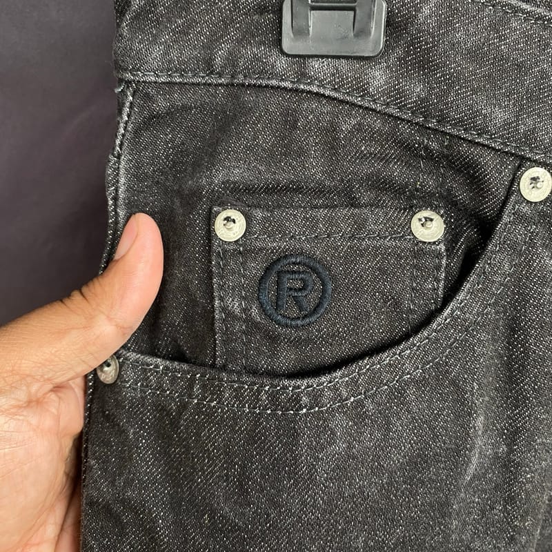 A Bathing ape bape denim black longpant, foto 4