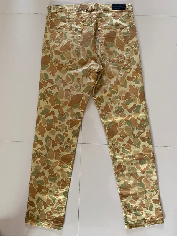 Camo Duck Pants Made in Japan, foto 5