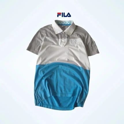 KAOS KERAH FILA 3 COLOR M