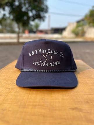 TOPI ROPEHAT VINTAGE DJ VISS CATTLE CO