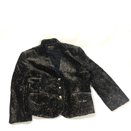 Japanese brand Goth Avant Garde Blazer Wanita gold black