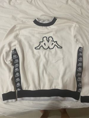 Kappa Vintage Sweater Pria white