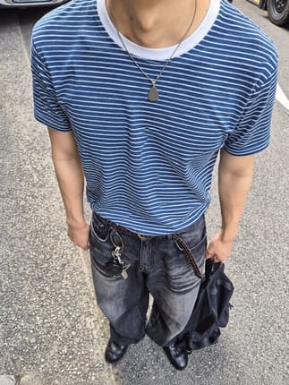 Urban code striped shirt