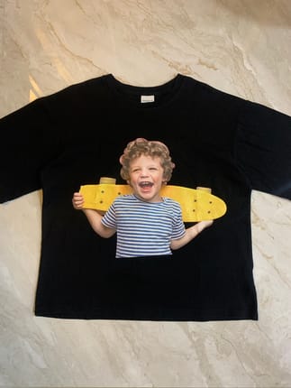 ADLV Baby Face Skate Boy Tee