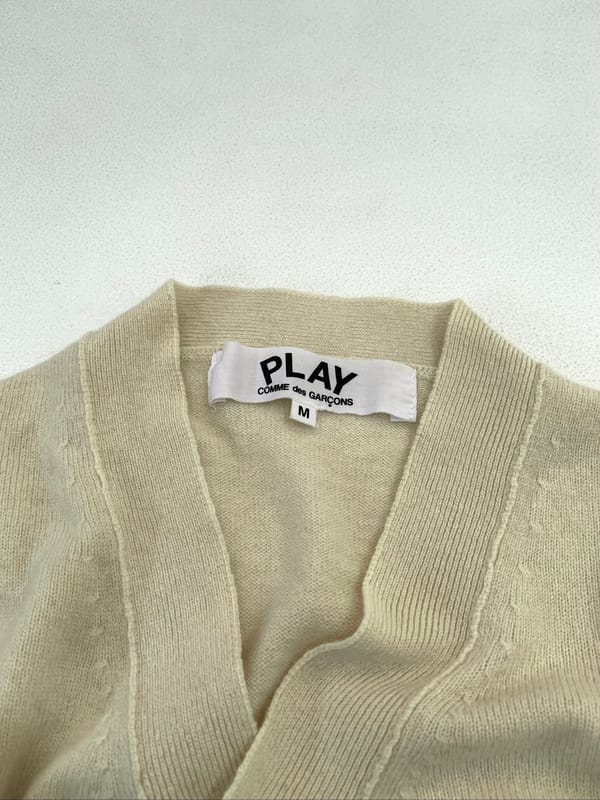 Play CDG Cardigan White heart, foto 7