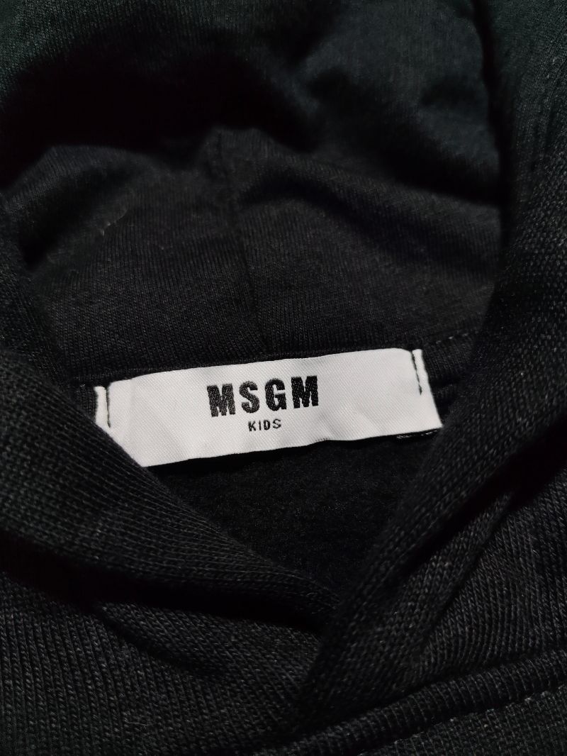 MSGM Luxury Hoody Pria black, foto 4