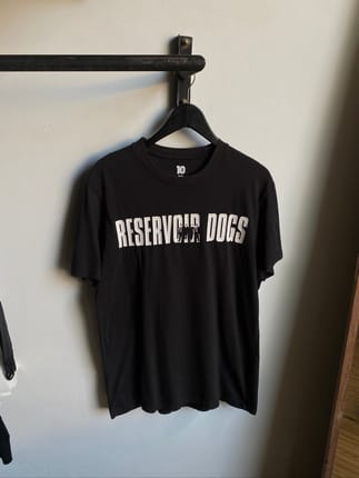 Topten X Reservoir Dogs tee black kaos film hitam movie tshi