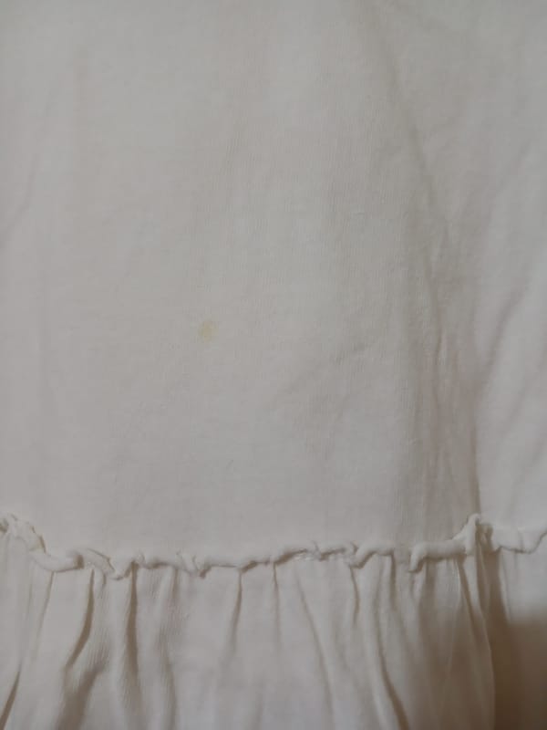 Blouse putih wanita lengan rufle, foto 2