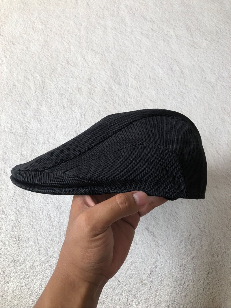 Kangol Vintage Y2K Hat Pria black, foto 3