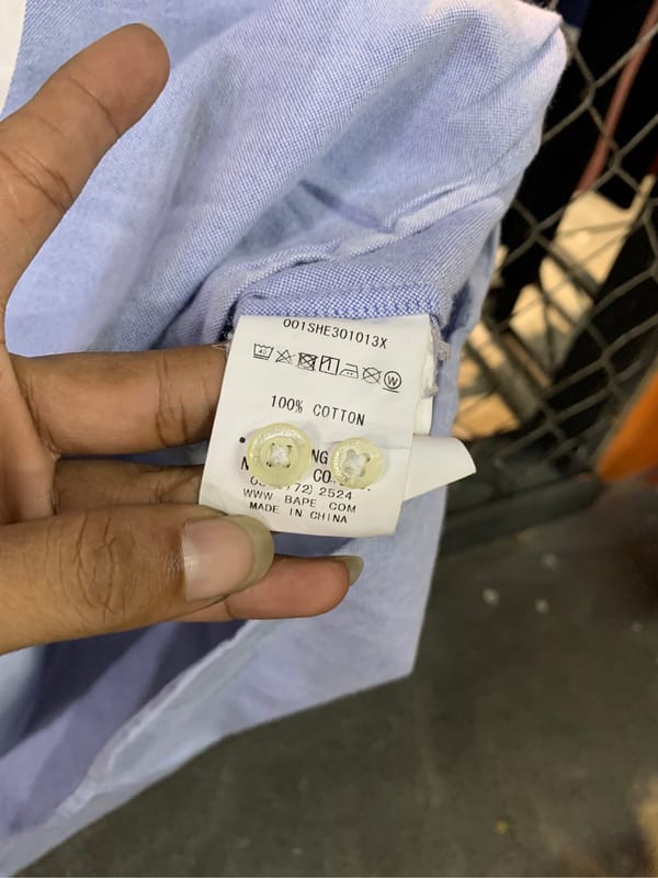 KEMEJA BAPE SHARK X, foto 4