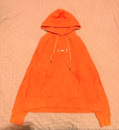 FREI Modern Bracket Logo Pullover Hoodie XL