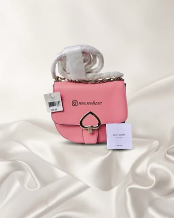 Authentic Original Kate Spade KS Robyn Medium Chain Saddle B
