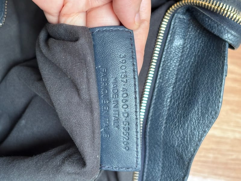 Balenciaga Vitelo Navy 2016, foto 5