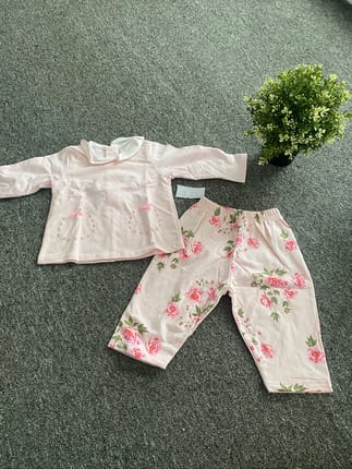 Set celana bayi dan dress