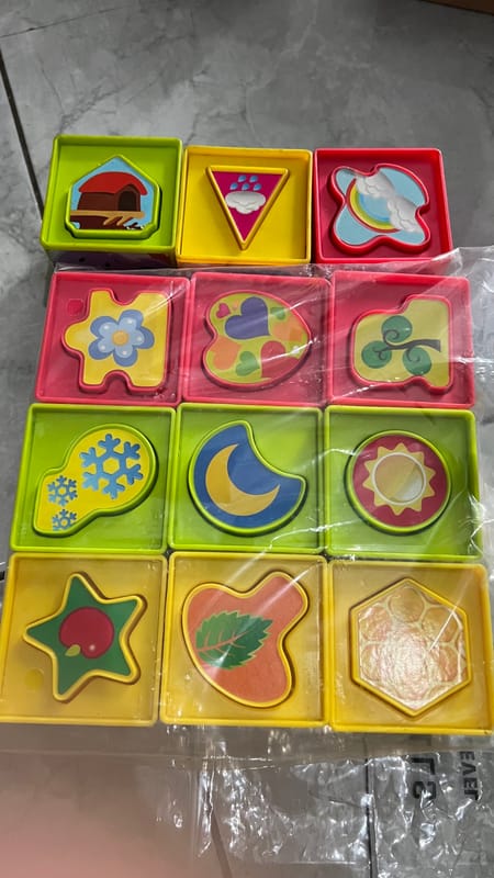 Pluzze anak, main balok My precious shape sorting, foto 5