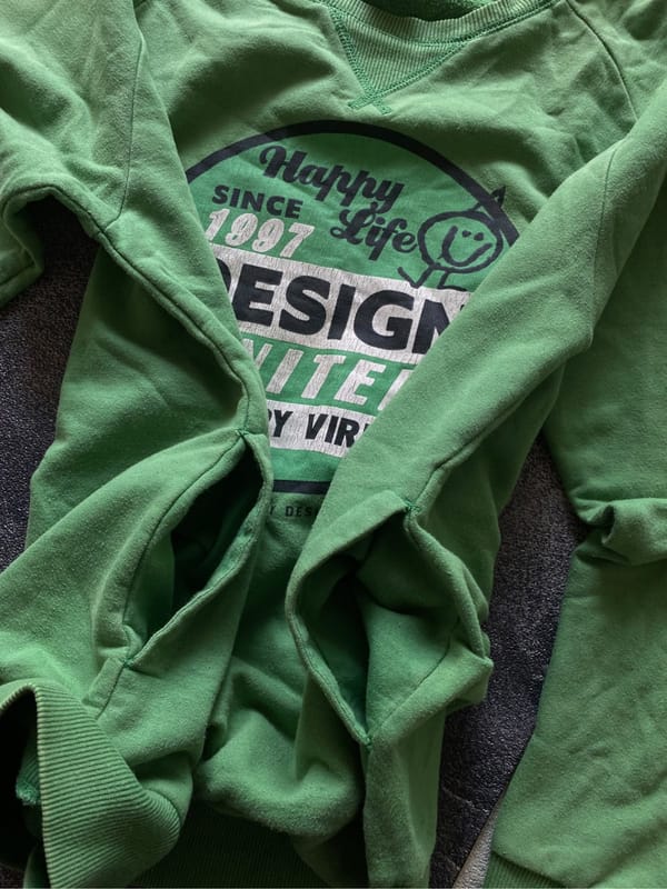 Crewneck Green Design United, foto 5