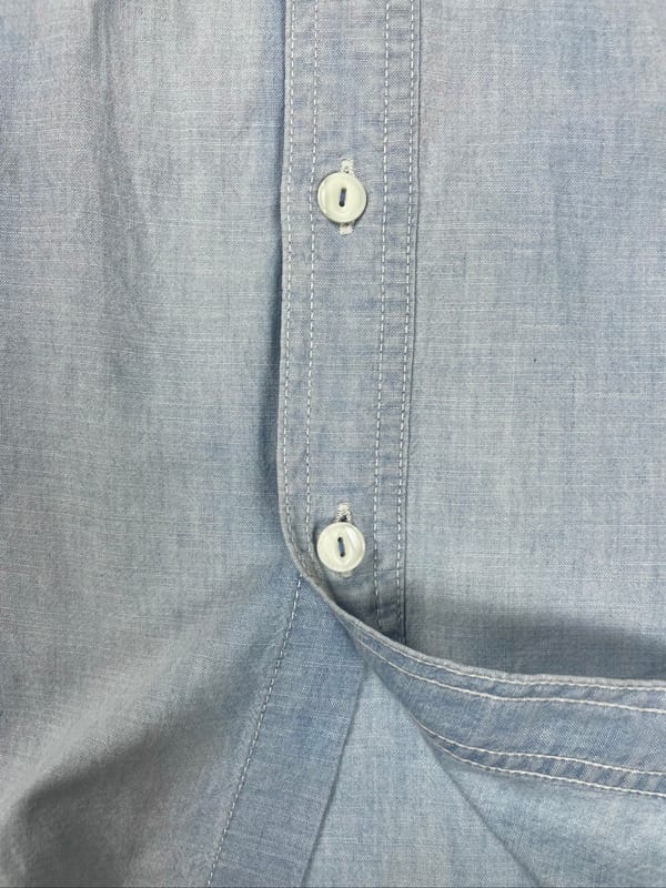 UNIQLO CHAMBRAY OMBRE  WORKSHIRT, foto 4