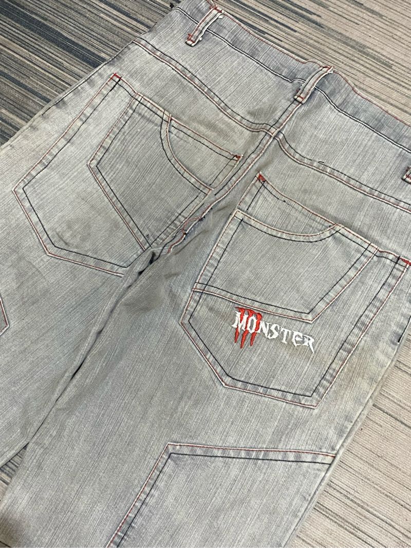 Y2K Skater Short Pria silver gray, foto 4