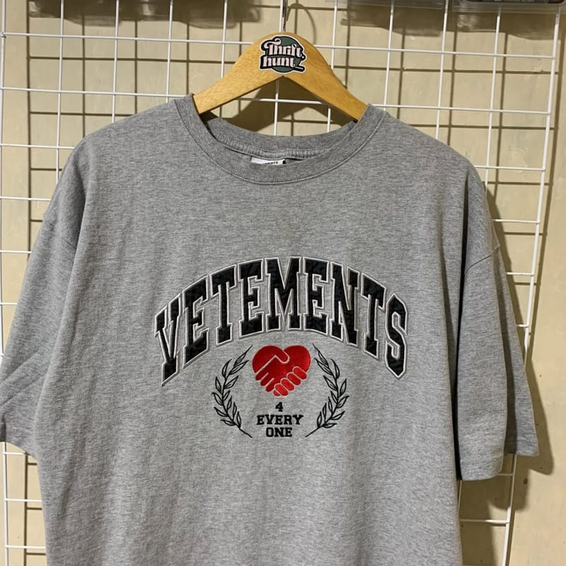 Vetements grey tshirt, foto 2