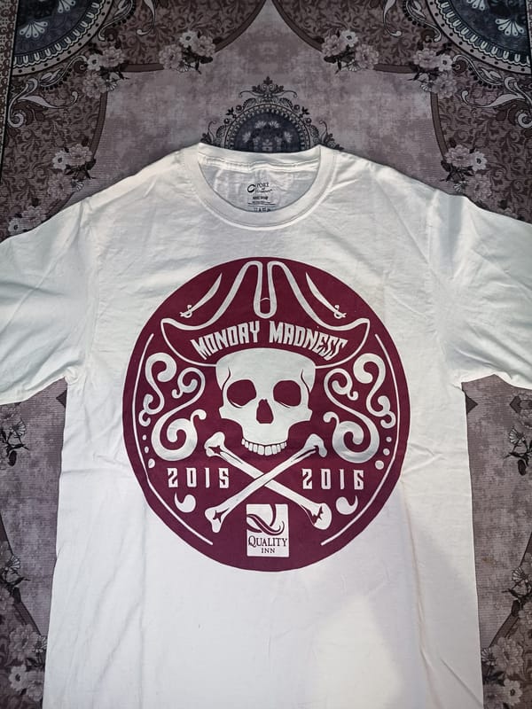 T-shirt Monday Madness Skull, foto 3