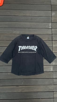 Thrasher Raglan 3/4 longsleeve