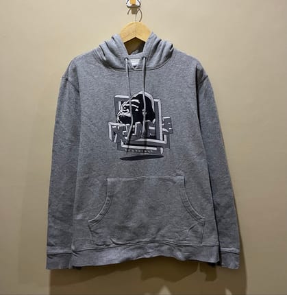 Hoodie XLARGE Big Logo Grey