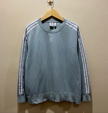 Crewneck Adidas Originals Sweater Center Logo 3 Stripes