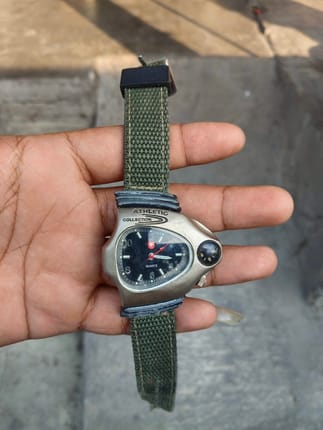 vintage watch with compas Y2K