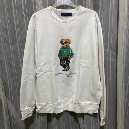 RAPLH Lauren BEAR CREWNECK SWETERS