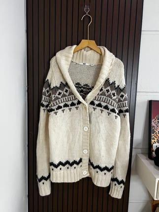 CARDIGAN UNIQLO PATTERN