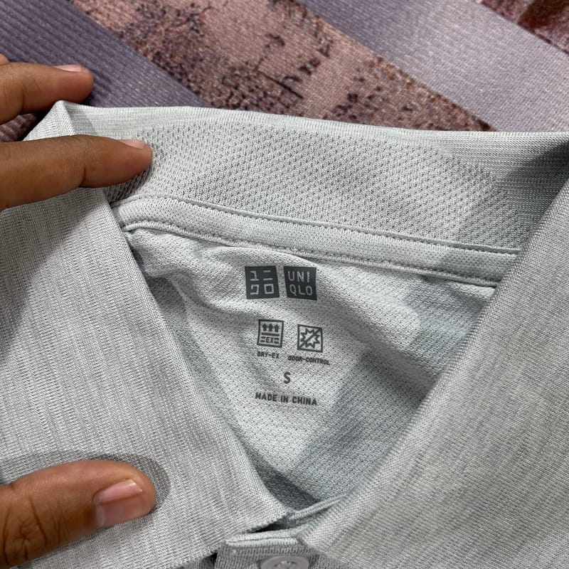 Polo pendek Uniqlo dry second, foto 3