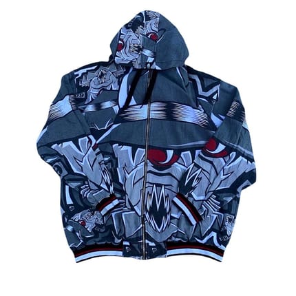 ITEM ZIPHOODIE VINTAGE AOP JOCKER